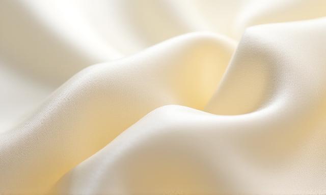 Close up texture of organic silk fabric